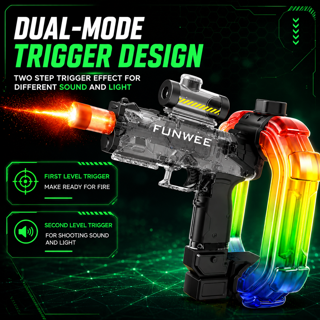 HydroBlitz™ Neon Water Blaster